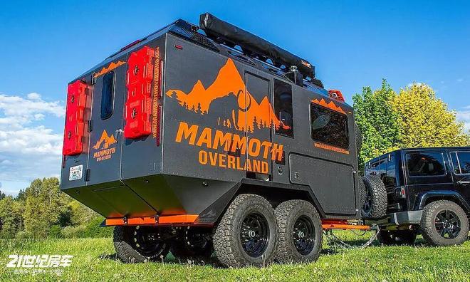 Tall Boy 越野拖挂高顶+全铝+强越野！AG真人旗舰厅探险党终极选择！Mammoth(图3)